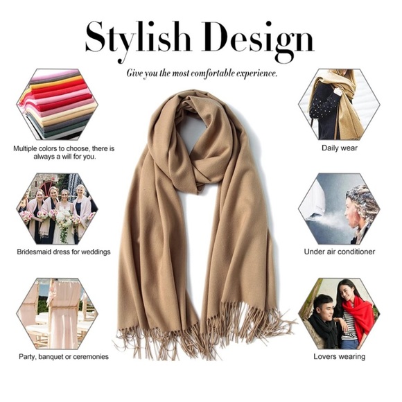 Tan Scarf - Picture 8 of 13